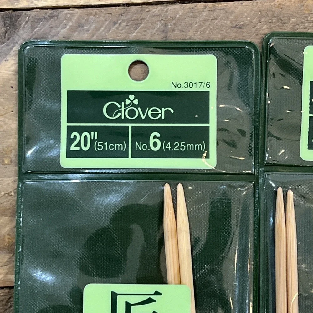 Clover Takumi Bamboo Premium Knitting Needles Set - Circular & Flex Styles